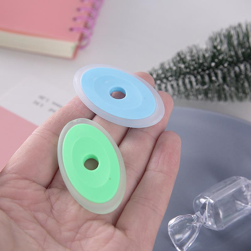 Product Introduction of 6Pcs/Set Erasable Gel Pen Special Rubber Color Oval Eraser for Neutral Erasable Pen Correction Supplies School Office Stationery 6