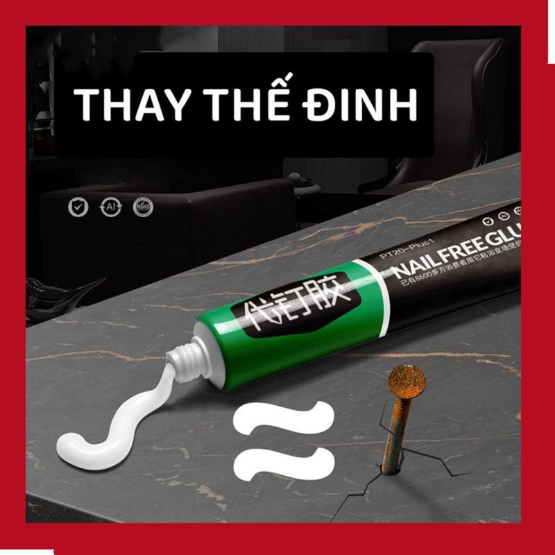 Keo siêu dính dán chắc như đóng đinh, keo cơ khí chuyên dùng dán các đồ vật thay thế đinh vít, keo dán đa năng
