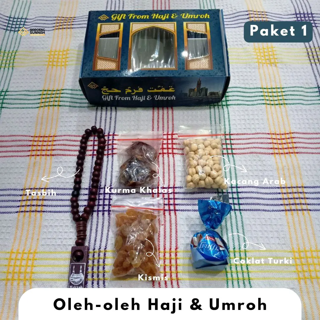 PAKET OLEH-OLEH HAJI/UMROH (Paket 1) Paket Gift Oleh-olrh Umroh