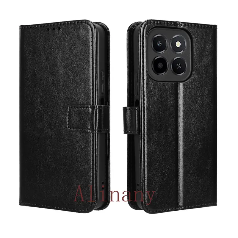 WBWONE Cover a Libro per Nokia G42 Case, Flip Caso in PU Pelle Premium Portafoglio Custodia,Supporto Stand,Chiusura Magnetica. Nero