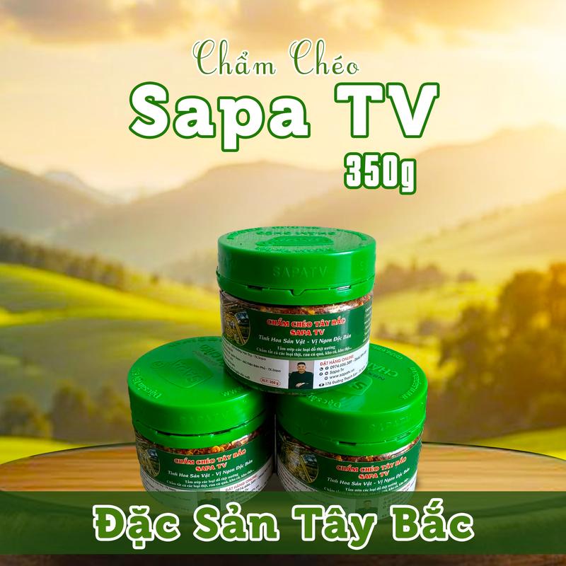  Combo 3 Hủ Chẩm Chéo SaPa TV Gia Vị Hương Vị Tây Bắc - Bột 