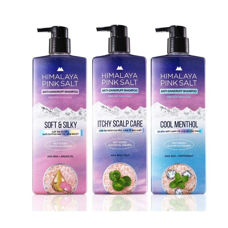 Dầu gội sạch gàu dành cho da đầu- giảm bết ngứa Himalaya Pink Salt 650ML 3 mùi hương Dưỡng Tóc Chăm Sóc Tóc