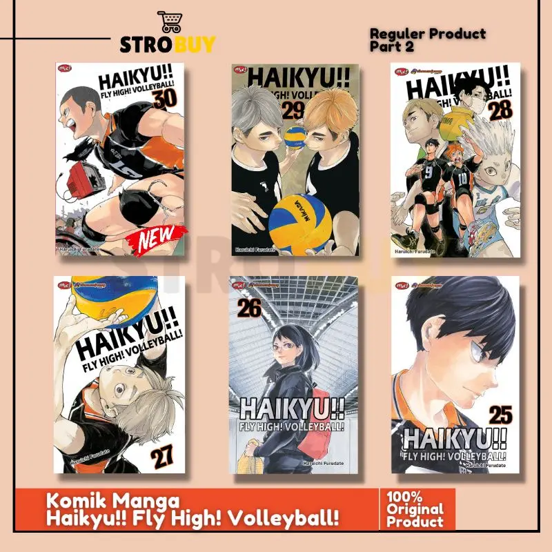 Komik Haikyu Fly High Volleyball 36 Shop Tokopedia