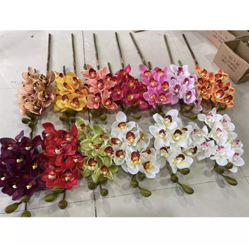 Product Introduction of Anggrek cymbidium artificial latek/Cimbidium Latek premium/1pcs Dekorasi Dekorasi 1