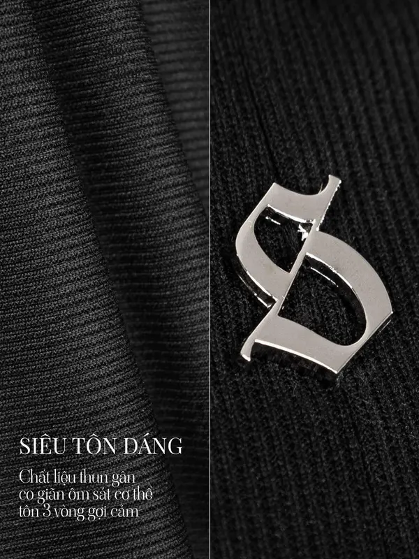 Jumpsuit nữ ngắn đùi rút dây SISTERS gợi cảm màu đen, trắng chất thun gân co dãn Émmi Jumpsuit l SS4-J5 1