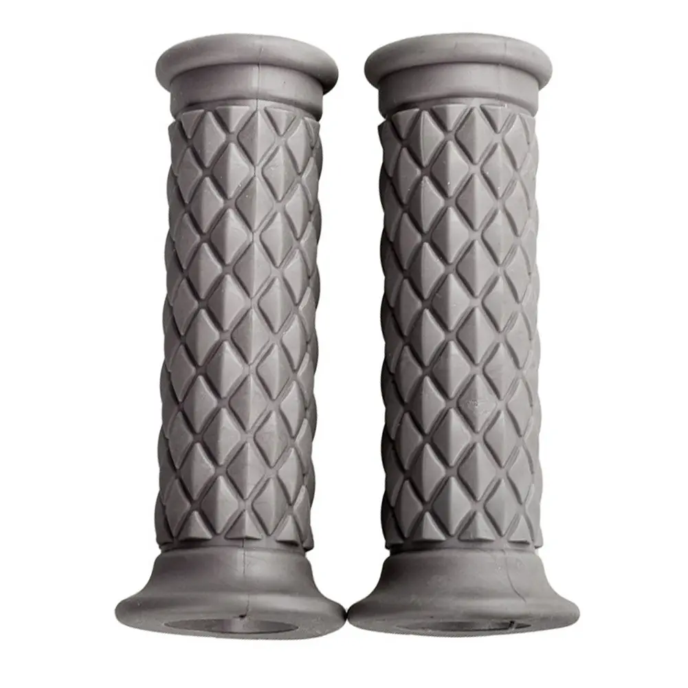 Rubber motorcycle handlebar grip anti-slip handlebar diamond handlebar cover