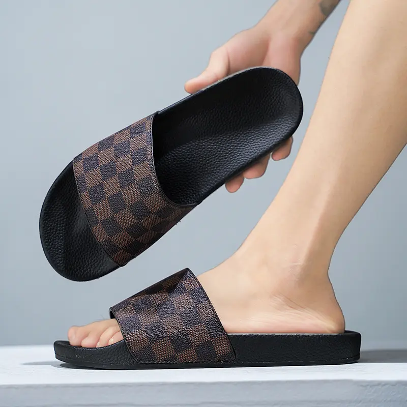 Dép Nam Quai Ngang G4Man D03 Trẻ Trung Sang Trọng, Đế Cao Su Non Êm Chân, Chống Nước, Chống Trơn Trượt (Size 38 - 45) DéP Slipper 1