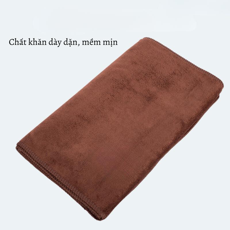 Khăn đa năng cao cấp dùng làm khăn nail, lau xe ô tô, lau chùi nhà bếp siêu thấm hút kích thước 30x50 3