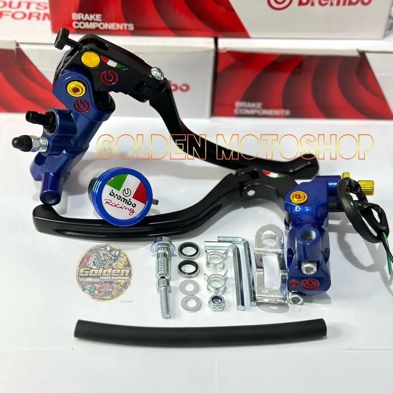 Master Rem Bremb izumi Universal bisa semua motor Ninja,Vixion,Satria Fau,Aerox ,Vario,CB,R15,KLX,Beat,mio,Scoopy,Genio dll 4