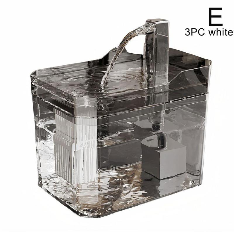Product Introduction of Bộ Lọc Đài Phun Nước Tự Động 1.5L Cho Thú Cưng Bát Uống Nước Cho Mèo Không Tiếng Ồn Máy Rót Nước Di Động Cho Thú Cưng Cho Chó L5N2 48