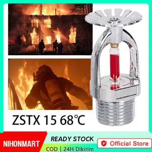 Fire Sprinkler Head 68c Pendent 1/2" Fire Extinguishing System fire hydrant sprinkler pemadam / Fire Sprinkler Pendent / Alat Pemadam Spray Sprinkler Head