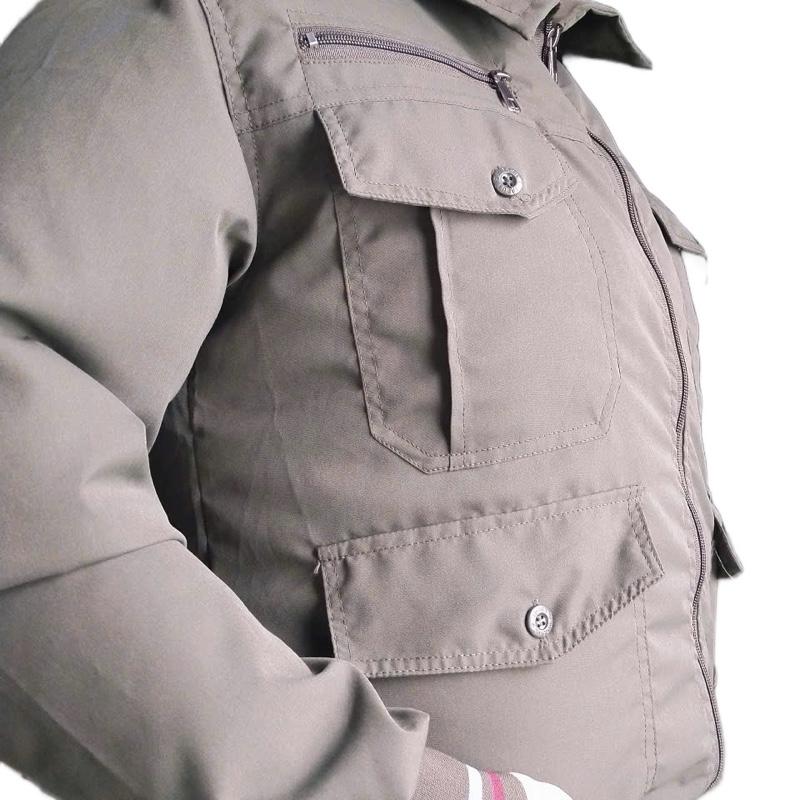 Áo Điều Hòa Rời Gió Trung – Hàng 2 Lớp lót lưới lưng Cao Cấp, Thoáng Mát (Chỉ áo không phụ kiện) 6