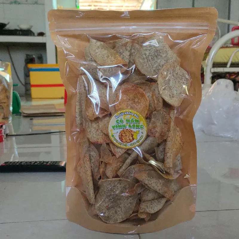 KHOAI MÔN SIÊU GIÒN TÚI 500g ĐƯỜNG ÍT 1
