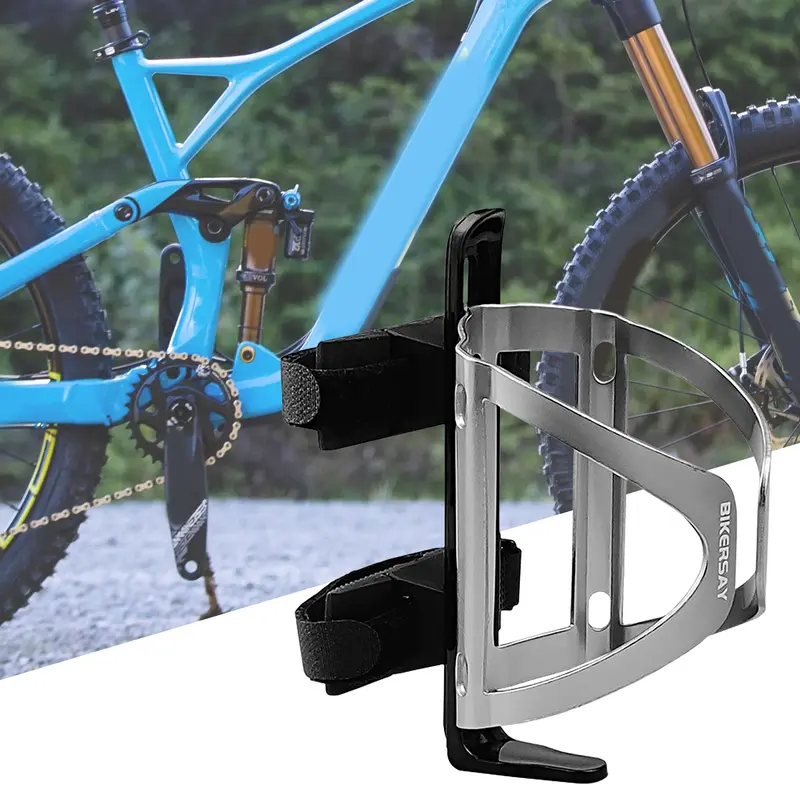Giá Đỡ Chai Nước Xe Đạp, BIKERSAY, Độ Bền Tốt, Chống Rơi, Siêu Nhẹ, Mở Có Thể Điều Chỉnh, Giá Đỡ Cốc Xe Đạp, Thích Hợp Để Đi Xe Đạp 2