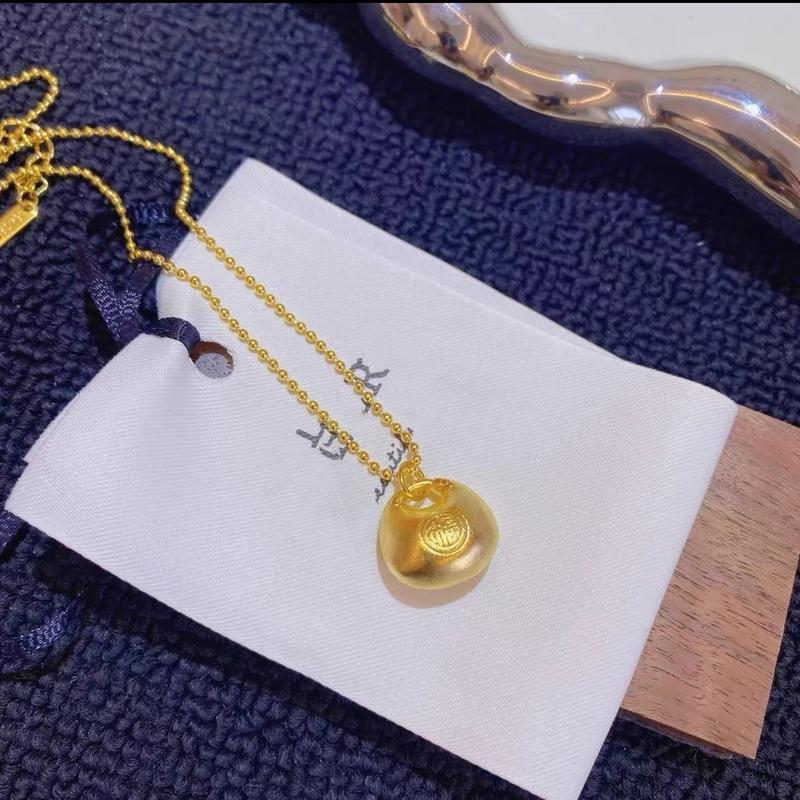 Product Introduction of Vòng Cổ Hạt Tròn, Fu Béo Nhỏ, Dành Cho Nữ, Phong Cách Trung Quốc Mới, Thiết Kế Độc Đáo Đơn Giản Và Dễ Phối Đồ, Dây Chuyền Xương Đòn Nhân Vật Fu Thanh Lịch, Phong Cách Cổ Điển 4