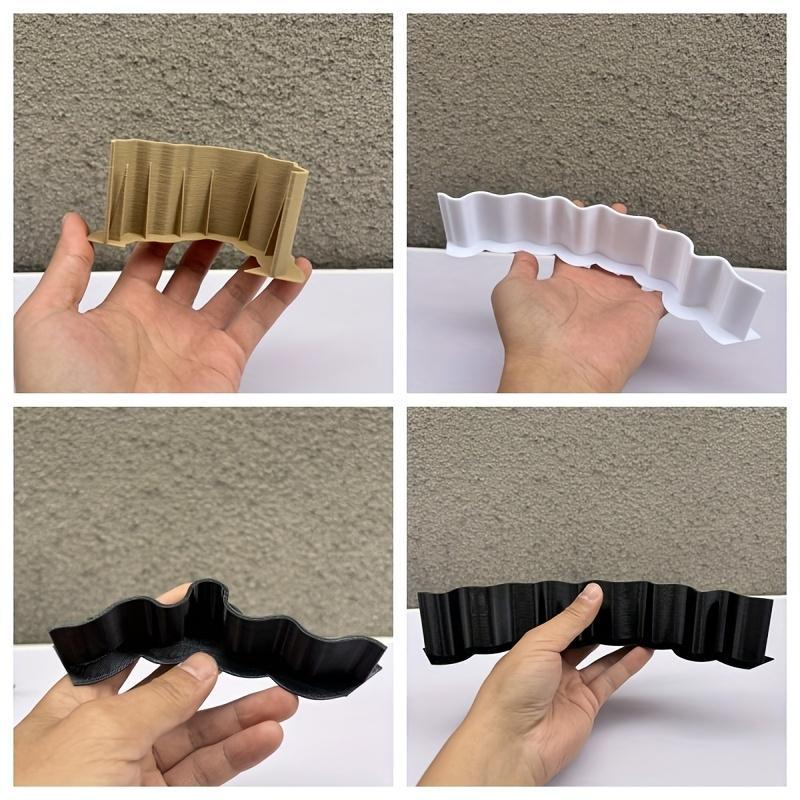 3D Printed Fish Tank Decoration board, 3 Counts/set Artificial Hill Shaped Decoration board, Fish & Shrimp Habitat board, Aquarium Decoration 2