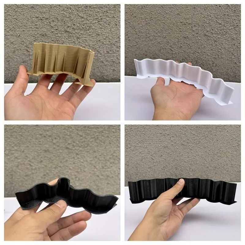 3D Printed Fish Tank Decoration board, 3 Counts/set Artificial Hill Shaped Decoration board, Fish & Shrimp Habitat board, Aquarium Decoration 2