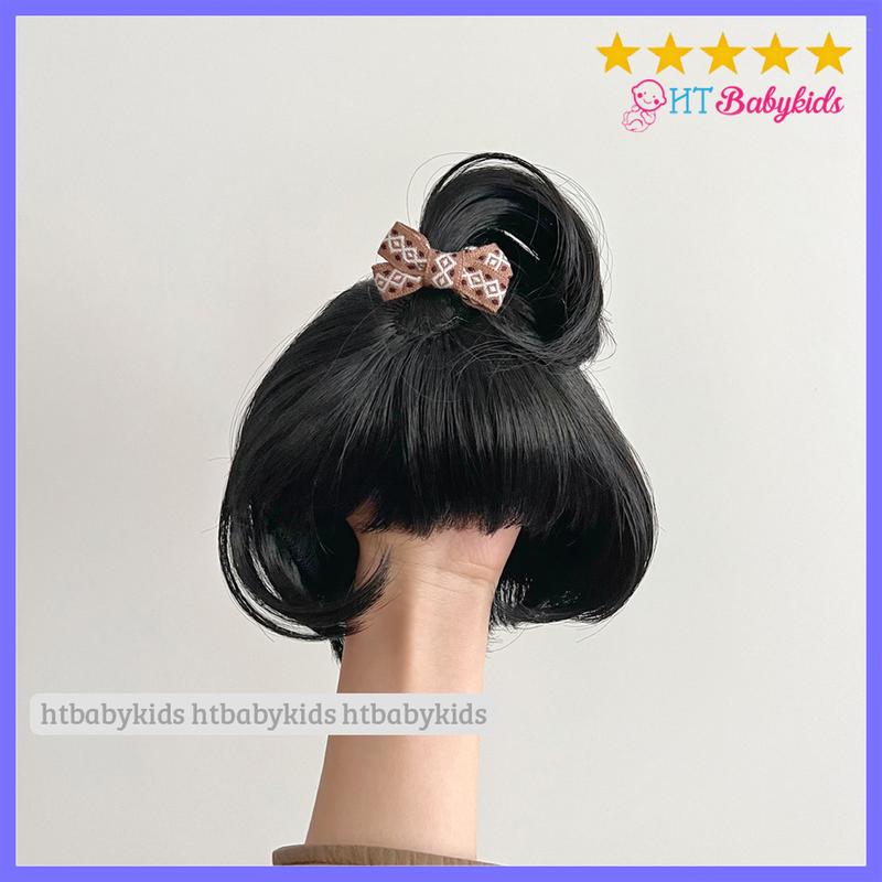 [ BỘ TÓC DƯỚI 1 TUỔI ] Bộ Tóc Giả Nguyên Đầu Cho Bé Gái Siêu Dễ Thương Dưới 1 Tuổi