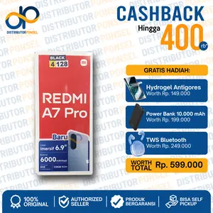Xiaomi Redmi A7 Pro 4/128GB Layar imersi Garansi Resmi Not Redmi A5