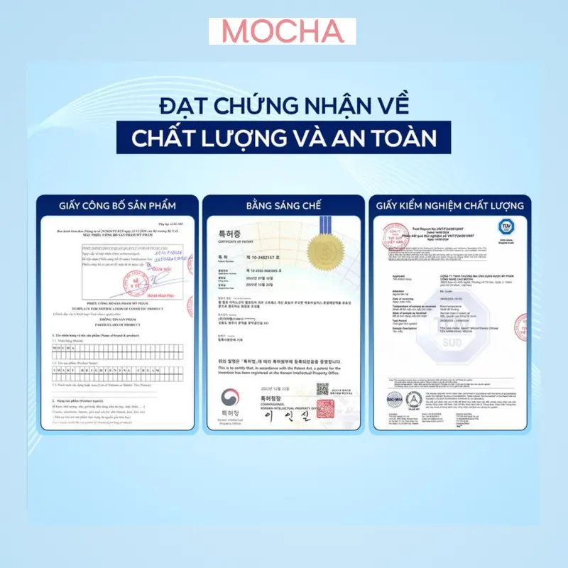 Kem Giảm Sạm, Nám, Tàn Nhang Chuyên Sâu Mocha - Tặng 1 Sửa Rữa Mặt 25ml - Skincare Kem Nám Sạm Tàn Nhang Chăm Sóc Da Làm Đẹp Da Nữ Dưỡng Ẩm Da Women 5