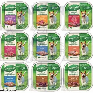 Natures Gift Gourmet Wet Dog Food Makanan Anjing Tray 100 GR Nature