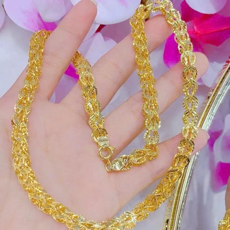 Dây chuyền đuôi phụng 5 chỉ màu vàng 18