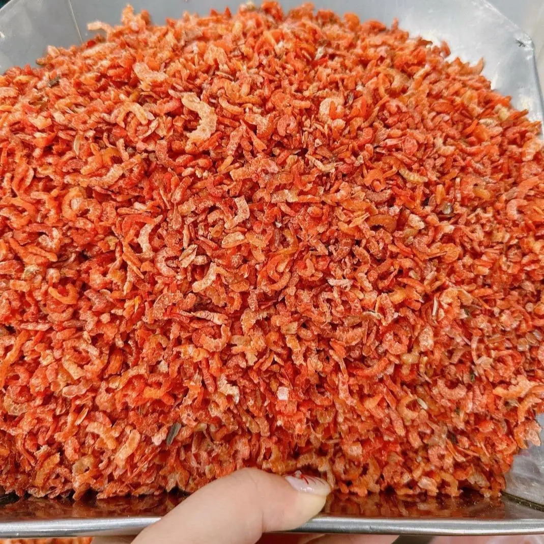 M9 -Túi 500g-TÔM NHÍ, nhỏ bằng hạt gạo, không mặn, vị ngon tôm tươi, hữu cơ là hải sản sấy thức ăn ưa thích Việt Nam Food Cay bò mà phơi khô khô bò bà liệu như cá lá é cà mau Snack Chua Ăn Vặt ngon hồng treo gió đà lạt khô cá chỉ đỏ tômkhô