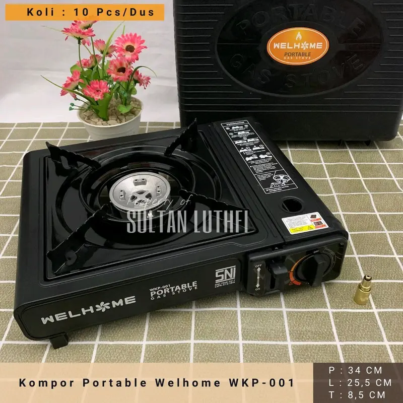 Kompor Portable Welhome WKP-001 1
