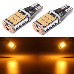 Sepasang Lampu Led Sen Dajjal 45 Titi Led Mundur Senja Sein Rem Canbus T10 / T15 45 Mata