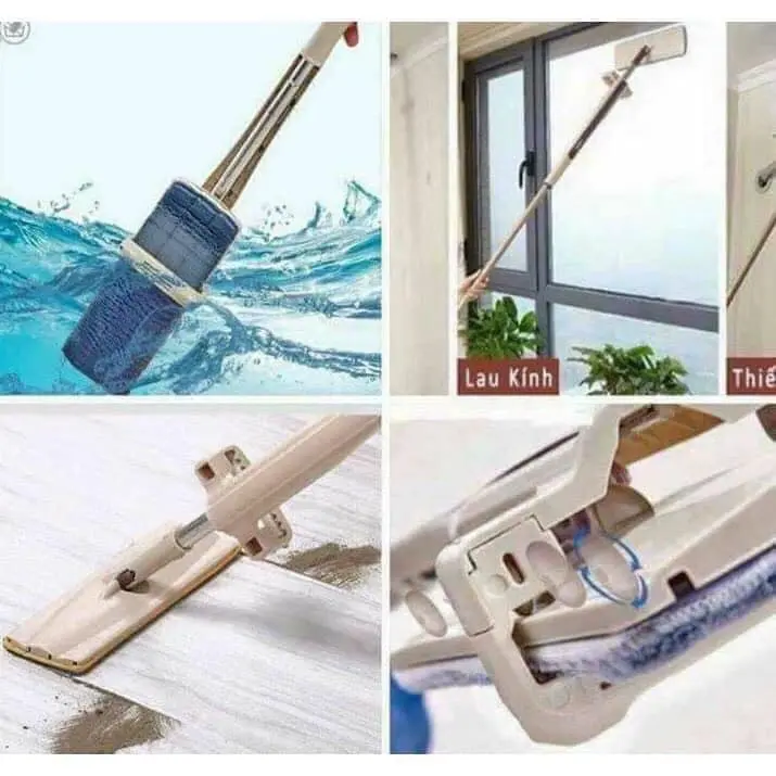 CÂY CHỔI LAU NHÀ TỰ VẮT THẦN THÁNH Cây Lau Nhà 2