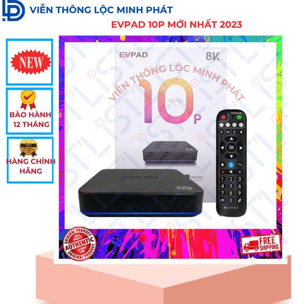 EVPAD 6P Ram 4G + Rom 64G Android 10.0 Tivi Box Xem Truyền Hình Quốc Tế Miễn…