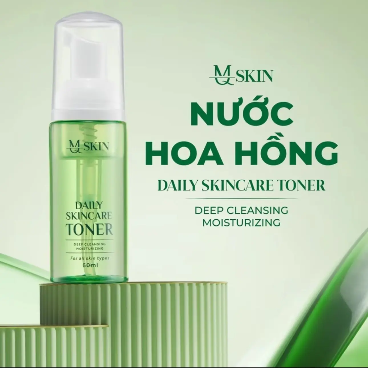 ( MQSKIN ) NƯỚC HOA HỒNG ( TONER ) - Làm Sạch Da - Dưỡng Âm - Ngăn Ngừa Mụn Viêm - Se Khích Lỗ Chân Lông - Khôi Phục Độ PH Cho Da Skincare Làm Đẹp Da Dưỡng Da Mặt Dưỡng Ẩm Da