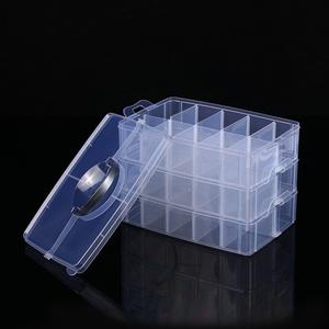 Hộp Nhựa Cầm Tay Đa Chức Năng, Có Thể Tháo Rời, Ba Lớp Lớn, Hộp Đựng Đồ Trang Điểm Và Trang Sức, Hộp Sắp Xếp Tất Đồ Chơi, Hộp Đựng Đồ Trong Suốt, Thích Hợp Cho Nam Giới Q [Q-Men]