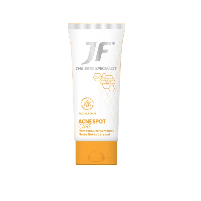 JF Acne Spot Care Facial Foam 70 GR (Menghilangkan Bekas Jerawat)