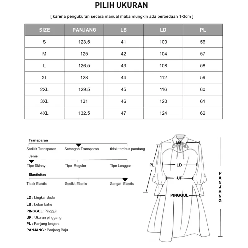 【ready stock】FADFAD Gaun kemeja bergaris yang stylish dan elegan 3