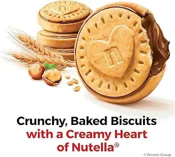 Bánh Nutella Biscuits 41.4G Ăn Vặt Chocolate Food Snack 1