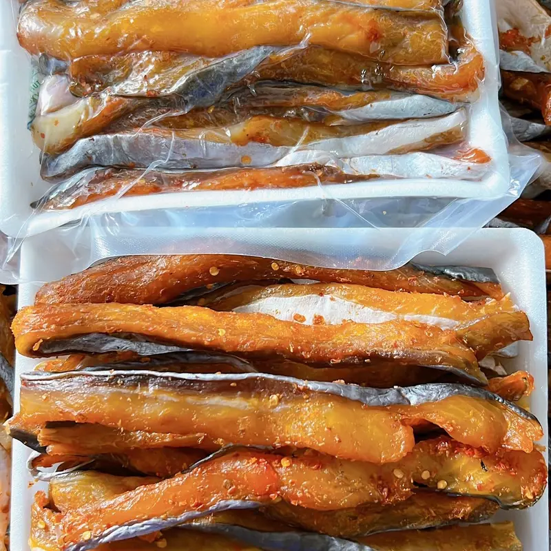Khô cá dứa tẩm vị tỏi ớt thái sợi vị miền tây 1 Food Cay 1