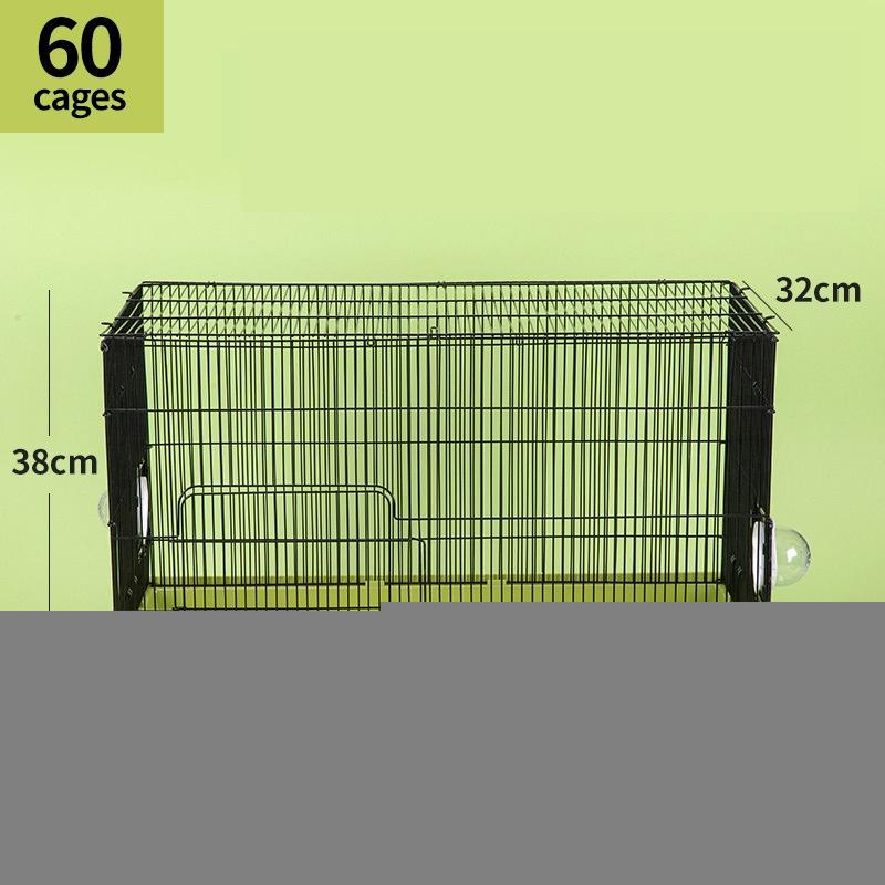 Lồng đại 60cm cho hamster - có sẵn 2 lỗ ống nối 8