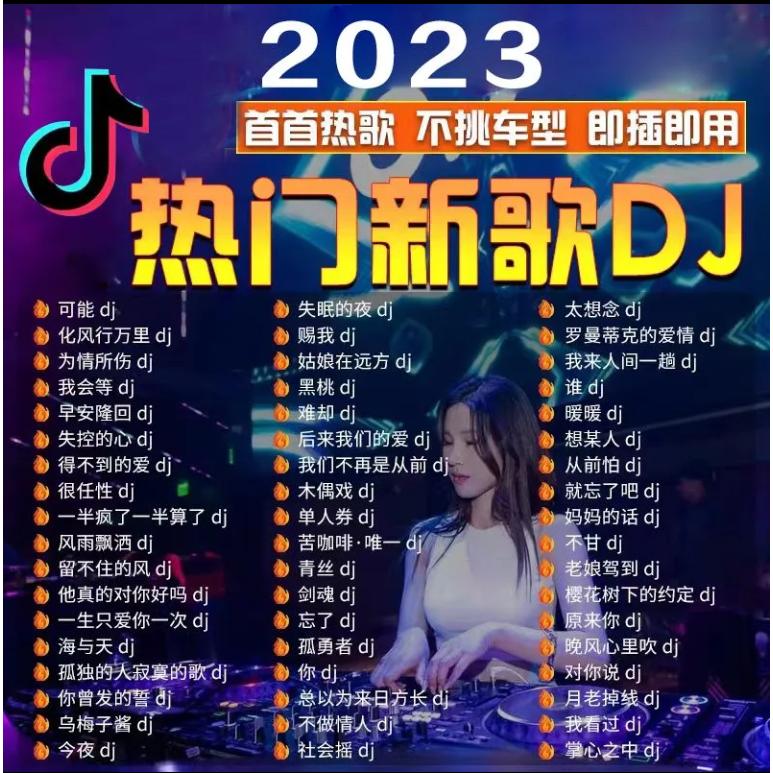 16/32/64G2023 car music uDisk dj with video mv Tiktok new songs usb car ...