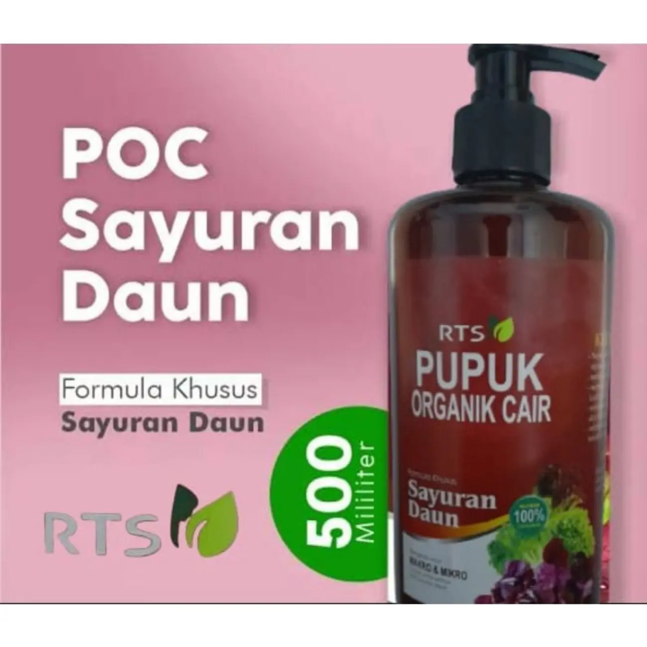 pupuk POC khusus sayuran daun 500 ml Tanaman