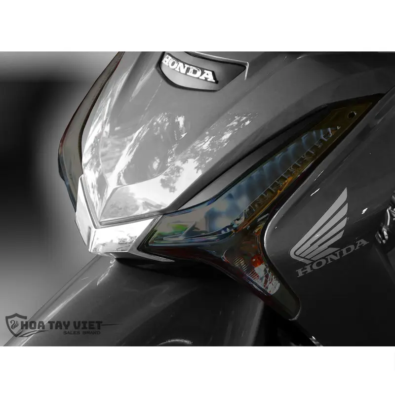 Decal demi xe FUTURE chuyển màu cao cấp chống trầy đèn định vị xe honda Future 8