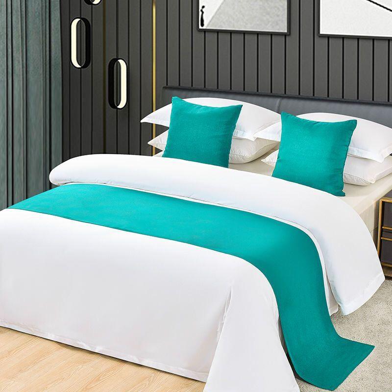 Bed runners Queen Twin Extra Long bed runners for hotel decoration bed runners for King size bed runners patterns for full size bed weave pattern Single Double bed runners 2