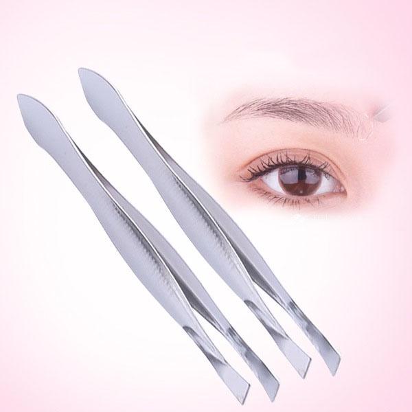 Nhíp Nhổ Lông Mày Và Tóc Bạc - Chất Liệu Thép Không Gỉ Cao Cấp, Dễ Sử Dụng Mỹ Phẩm Trang Điểm Cosmetic 2