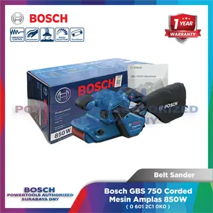 Bosch GBS 750 Mesin Amplas  Sabuk / Belt Sander Corded 850W