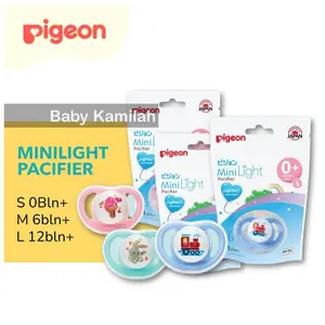 [LIVE] PIGEON Minilight Pacifier size S 0bln+ M 6bln+ L 12bln+ / Empeng Bayi PIGEON ukuran S M L Teether