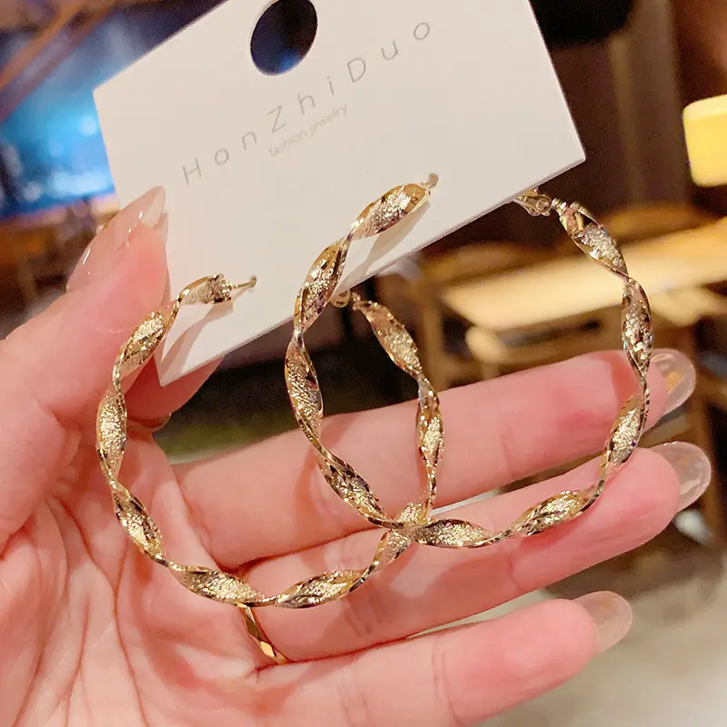 RRNS 271 Anting Hijab Wanita Tusuk Bunga Women Earrings Korea Aksesoris Fashion