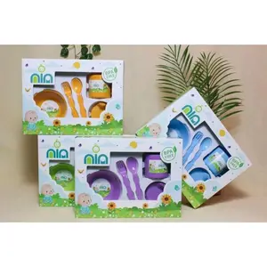 Nia Feeding Set Small Peralatan Makan Bayi Murah