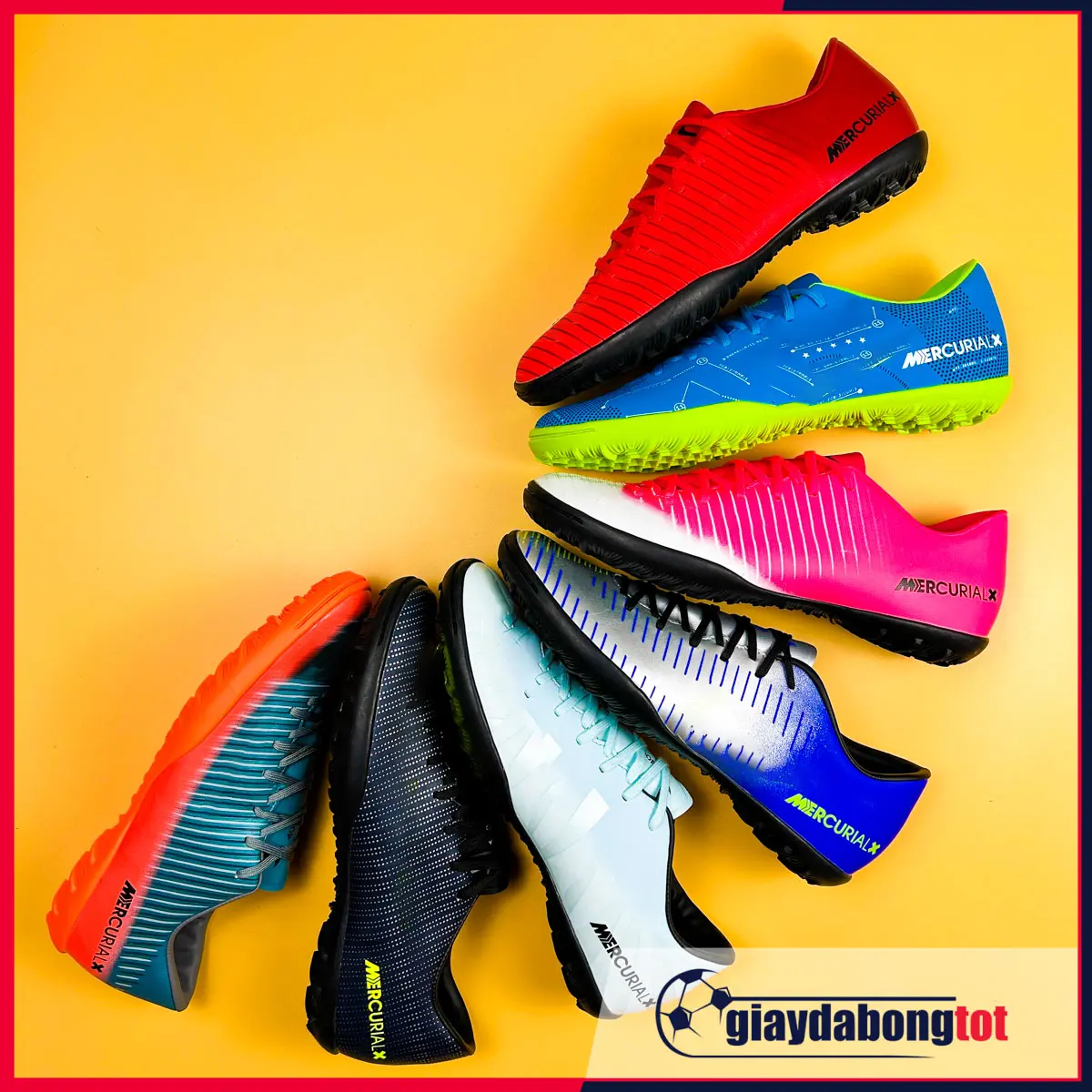Giày Đá Bóng Sân Cỏ Nhân Tạo Mercurial Victory 6 CR7 Bản Cao Cấp Loại 1, Nhiều Màu