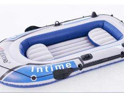 Xuồng Bơm Hơi, Thuyền Hơi 4 Người Intime,  Nhập Khẩu Nguyên Chiếc, Hàng Đẹp, An Toàn, Giá Tốt, Đang Bán Tại THUYỀN BƠM HƠI HÀ NỘỘI