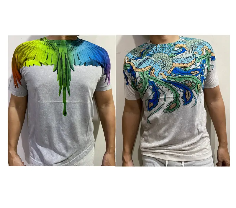 kaos tshirt  lucu motif sayap /singa printing 2